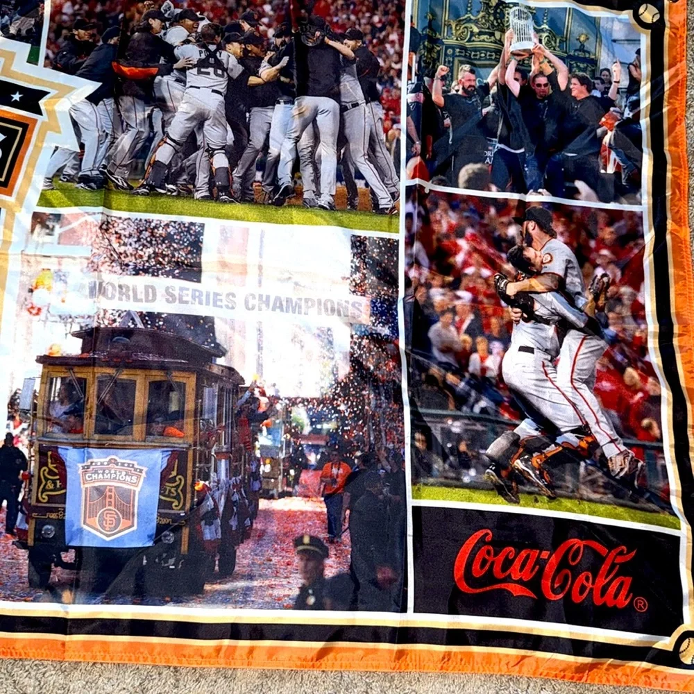 Coca Cola celebrate champions